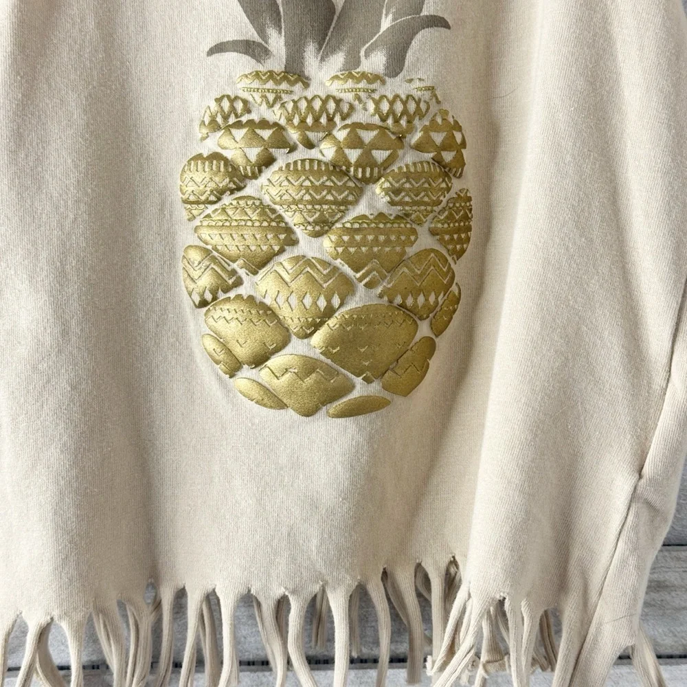 H&M Pineapple 🍍 Raw Edge Tank top. Great Condition. Size 1 1/2- 2 years